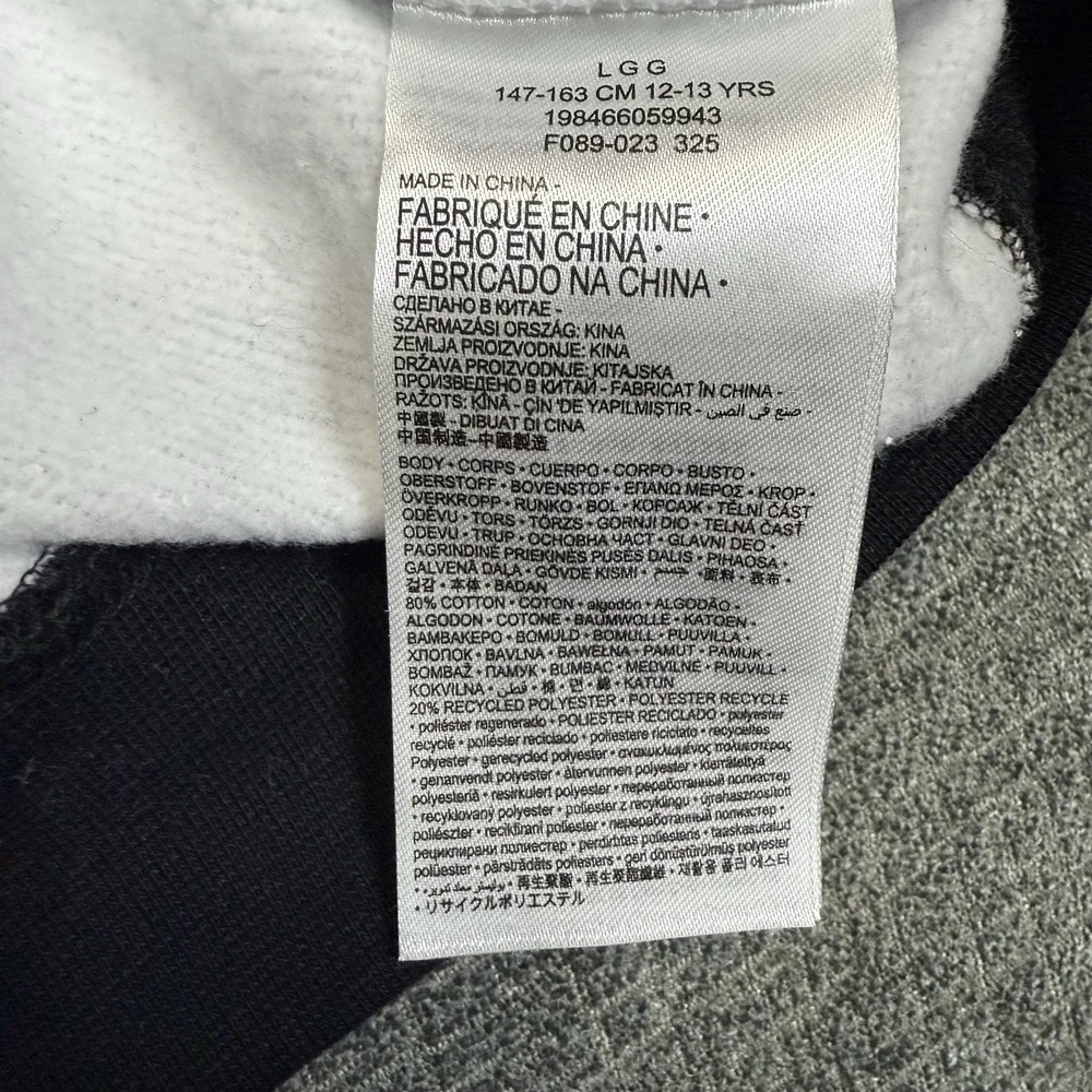 Nike Air Jordan Brooklyn Printed Fleece Pullover Hoodie Youth‎ Boys Large NWT